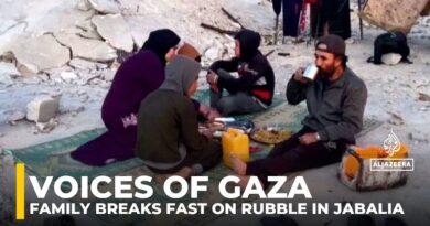 Voices of Gaza: Family breaks fast on rubble in Jabalia, fearing famine’s return amid Israel’s war