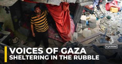 Voices of Gaza: Living in rubble, trapped by loss, and sleeping among the dead