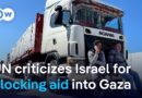 What Israel tries to achieve by halting aid to Gaza | DW News