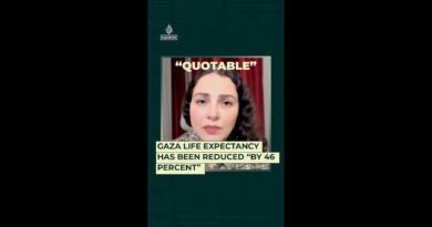 Gaza life expectancy has been reduced “by 46 percent”