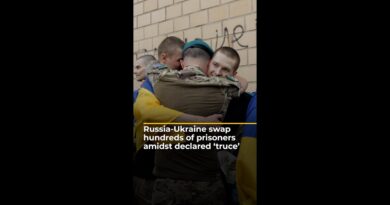 Largest Russia-Ukraine prisoner swap takes place amidst declared ‘truce’ | AJ#shorts