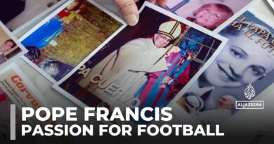 Pope Francis honoured by hometown football team in Argentina
