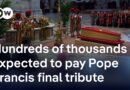 Pope Francis’s body lies in state in St. Peter’s Basilica until his funeral on Saturday | DW News