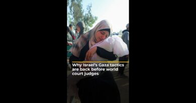Why Israel’s Gaza tactics are back before international judges | AJ #shorts